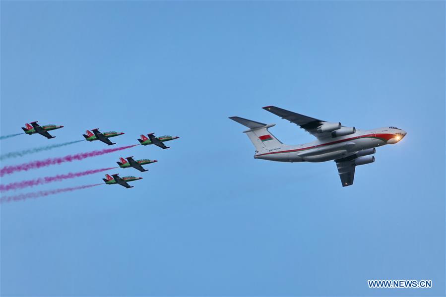 BELARUS-MINSK-INDEPENDENCE DAY-MILITARY PARADE