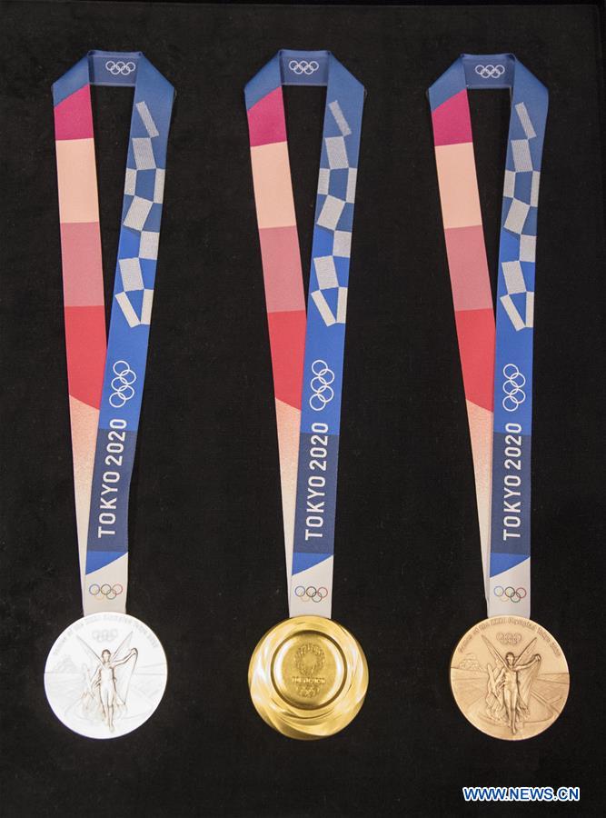 (SP)JAPAN-TOKYO-OLYMPIC MEDALS