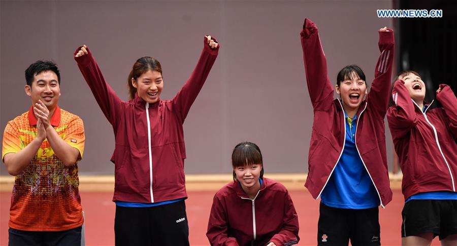 (SP)CHINA-SHANXI-TAIYUAN-2ND YOUTH GAMES-TABLE TENNIS (CN)