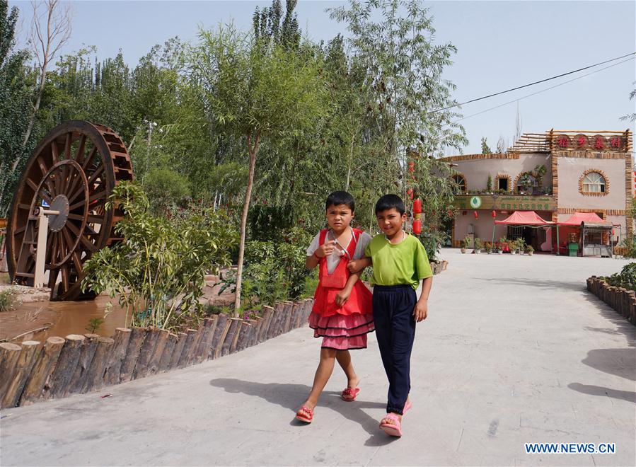 CHINA-XINJIANG-PAHTAKLA-ENVIRONMENT IMPROVEMENT (CN)