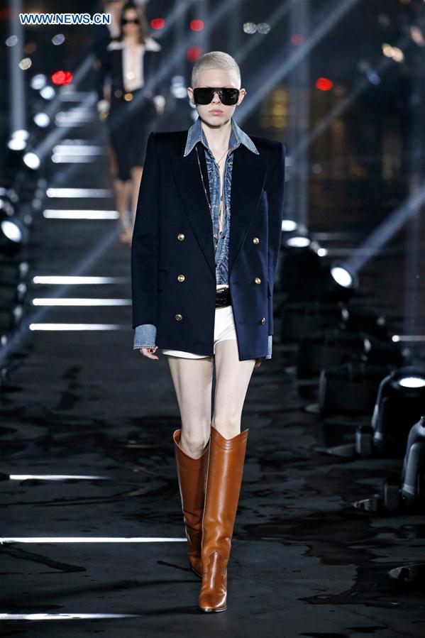 FRANCE-PARIS-FASHION WEEK-SAINT LAURENT