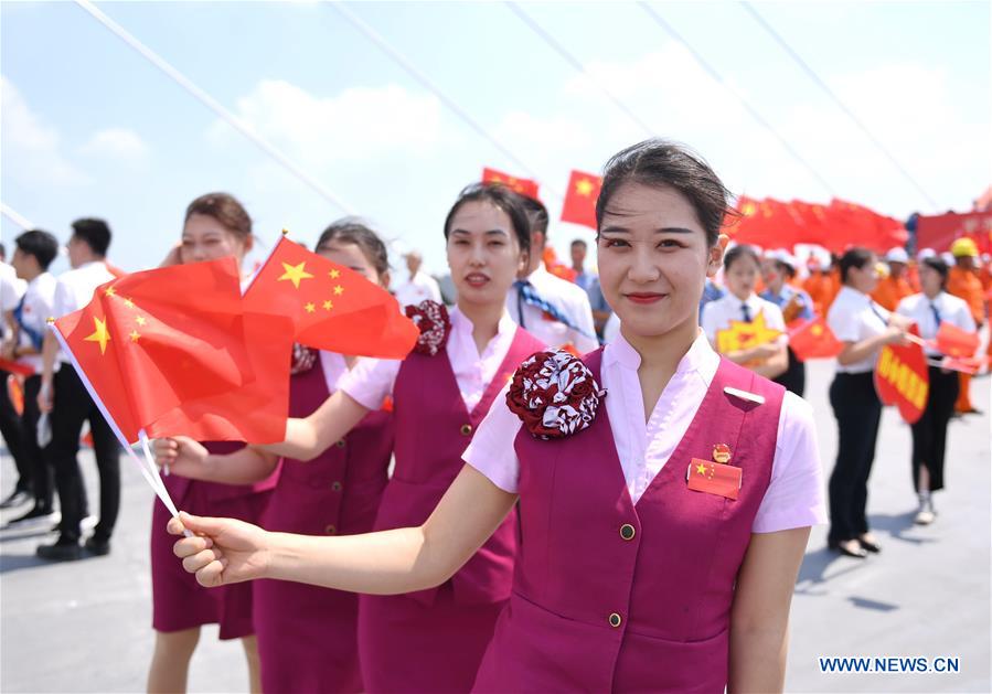 CHINA-FUJIAN-CROSS-SEA ROAD-RAIL BRIDGE-COMPLETION (CN)