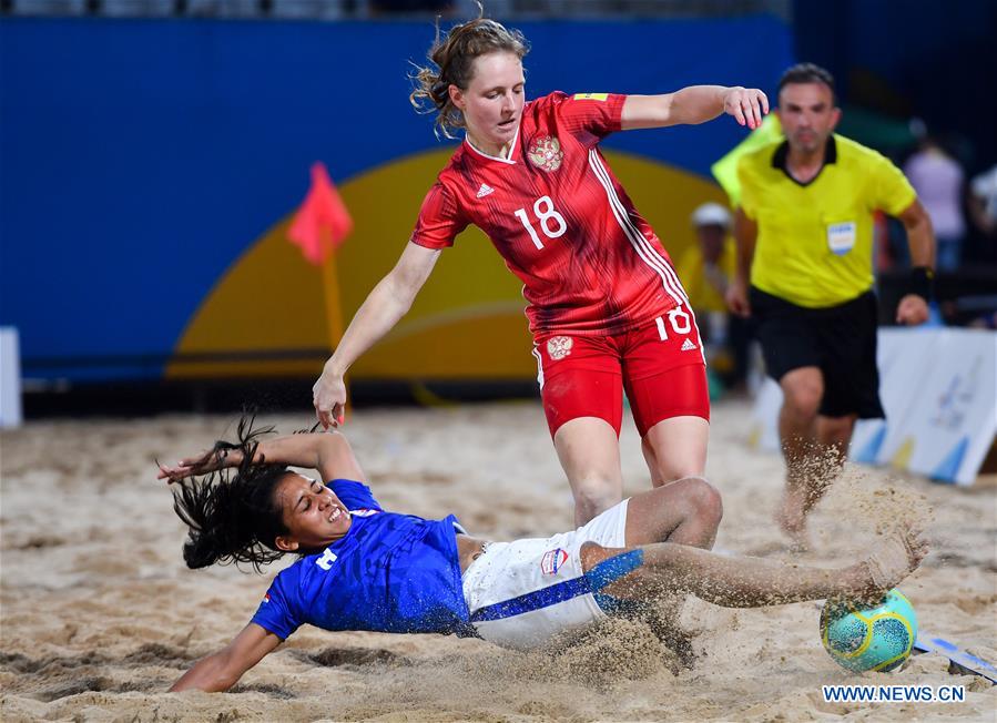 (SP)QATAR-DOHA-WORLD BEACH GAMES-WOMEN'S BEACH SOCCER