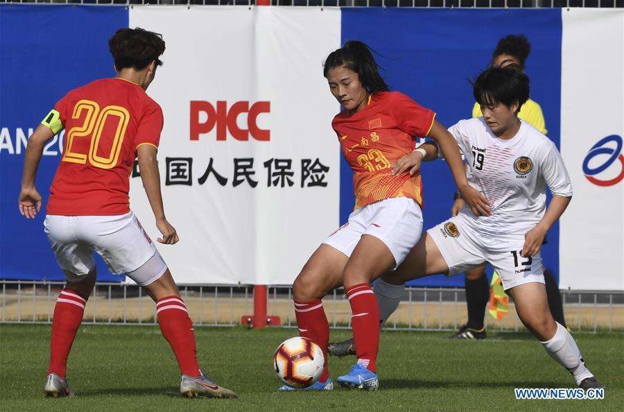 (SP)CHINA-WUHAN-7TH MILITARY WORLD GAMES-FOOTBALL