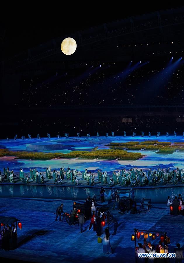 (SP)CHINA-WUHAN-7TH MILITARY WORLD GAMES-OPENING CEREMONY