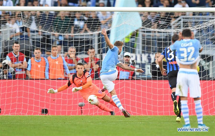 (SP)ITALY-ROME-SOCCER-SERIE A-ATALANTA VS LAZIO