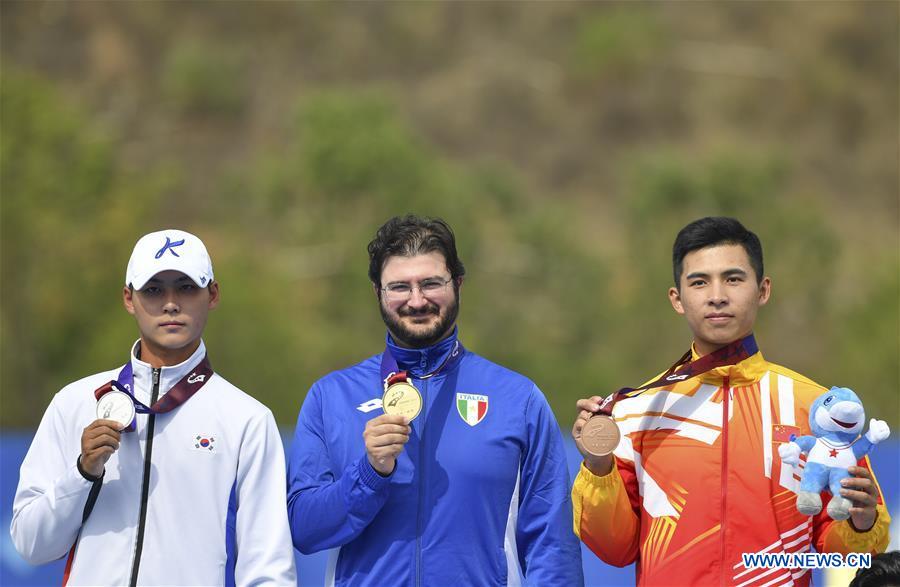 (SP)CHINA-WUHAN-7TH MILITARY WORLD GAMES-ARCHERY