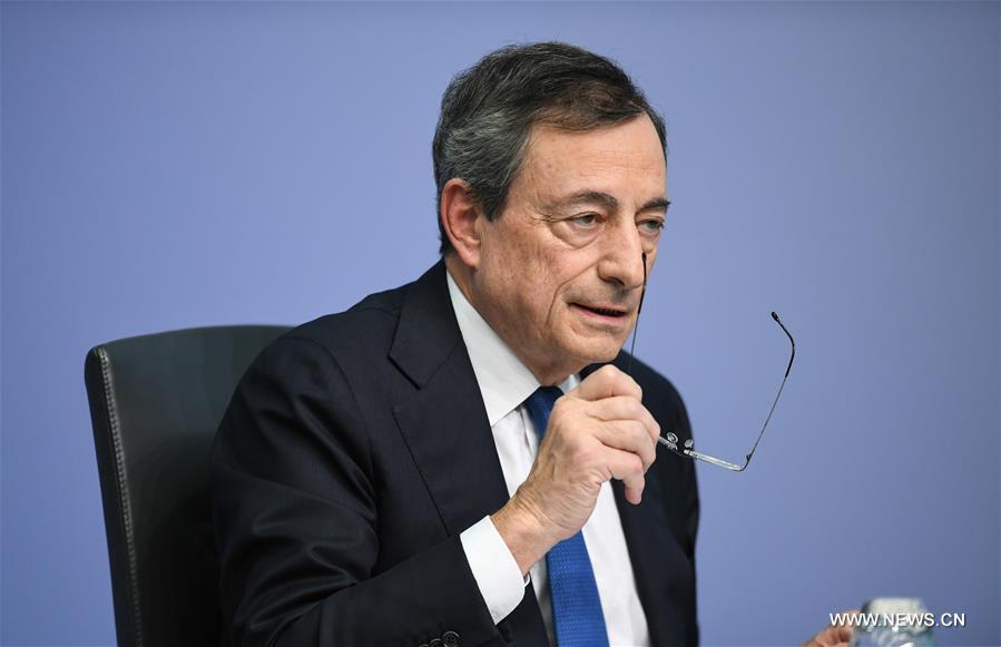 GERMANY-FRANKFURT-ECB-PRESS CONFERENCE-DRAGHI