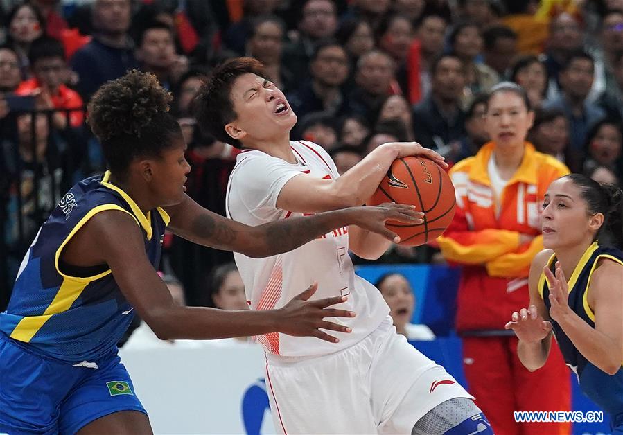 (SP)CHINA-WUHAN-7TH MILITARY WORLD GAMES-BASKETBALL