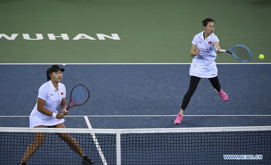 (SP)CHINA-WUHAN-7TH MILITARY WORLD GAMES-TENNIS