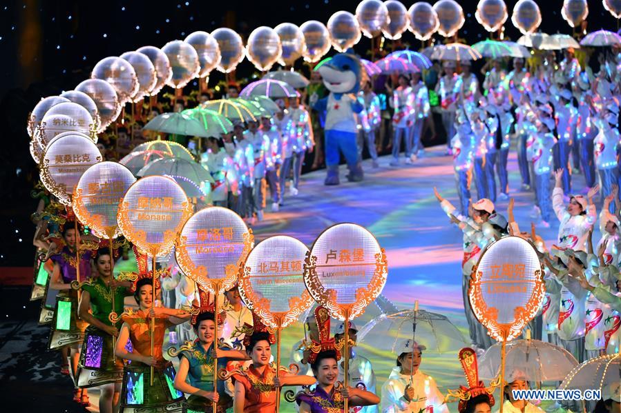 (SP)CHINA-WUHAN-7TH MILITARY WORLD GAMES-CLOSING CEREMONY