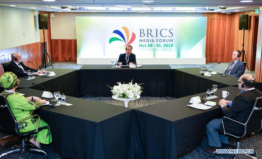 BRAZIL-SAO PAULO-FOURTH BRICS MEDIA FORUM