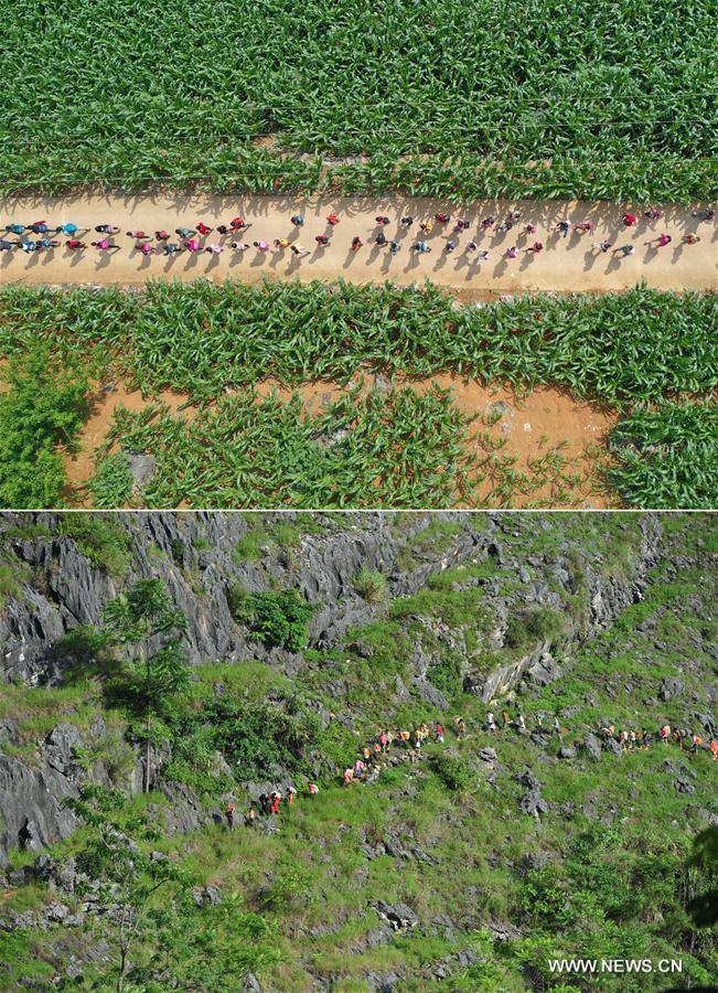 (FOCUS)CHINA-GUANGXI-POVERTY ALLEVIATION-ROAD BUILDING (CN)