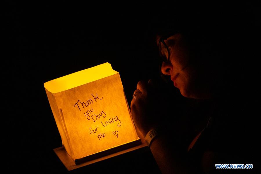 U.S.-LOS ANGELES-WATER LANTERN FESTIVAL