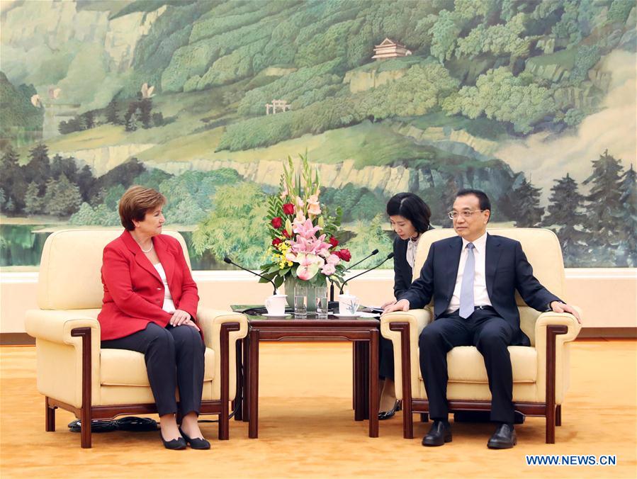 CHINA-BEIJING-LI KEQIANG-IMF CHIEF-MEETING (CN)