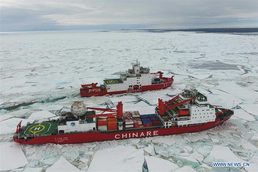 (EyesonSci) CHINA-XUELONG 2-ANTARCTIC-EXPEDITION-ICEBREAKING(CN)