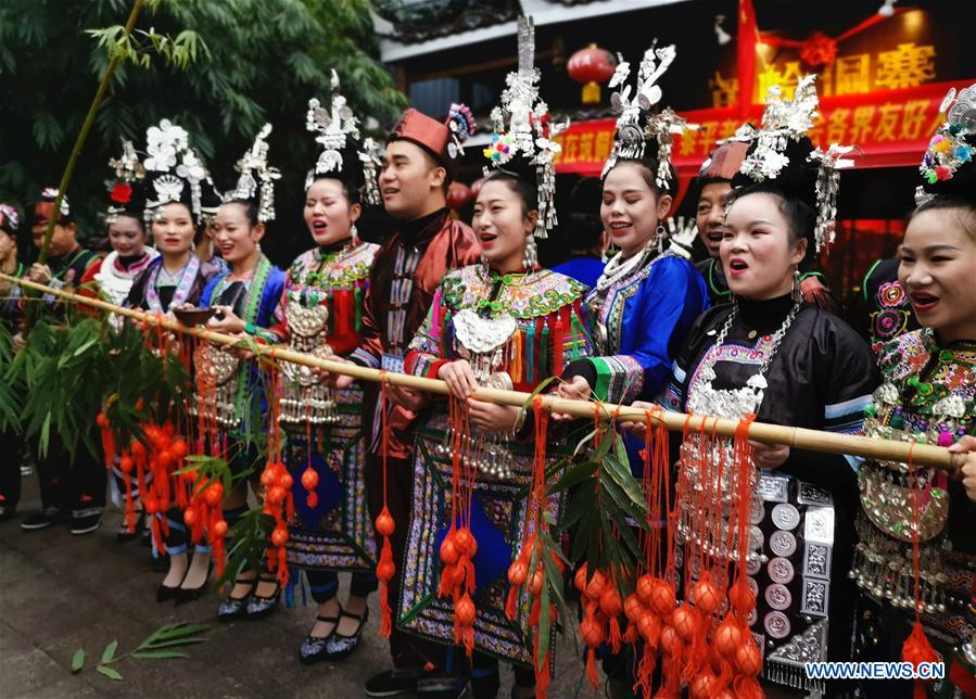 CHINA-GUIZHOU-GUIYANG-DONG ETHNIC GROUP-NEW YEAR (CN)