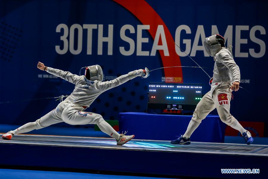 (SP)PHILIPPINES-PASAY CITY-SEA GAMES-FENCING