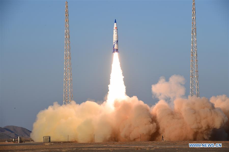 (EyesonSci)CHINA-JIUQUAN-ROCKET-LAUNCH (CN)