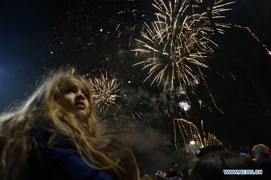 SERBIA-BELGRADE-NEW YEAR-CELEBRATION