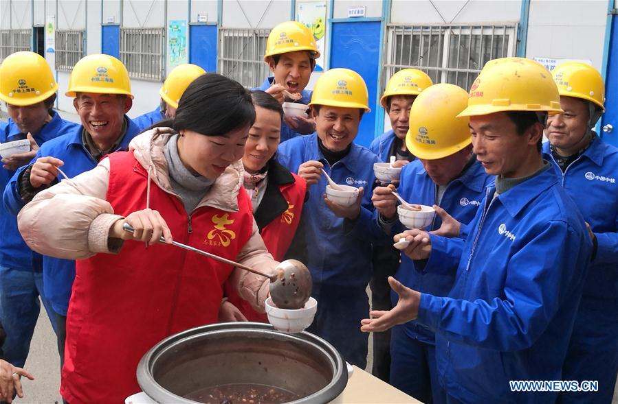 CHINA-HEFEI-LABA FESTIVAL-PORRIDGE (CN)