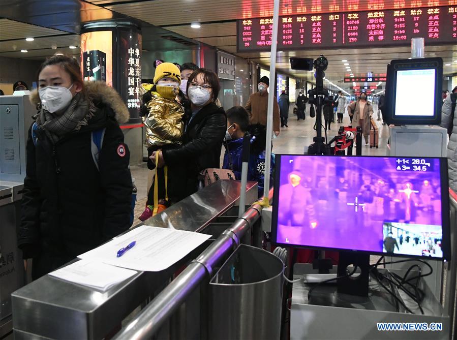 CHINA-BEIJING-CORONAVIRUS-PREVENTION AND CONTROL-RAILWAY STATION(CN)