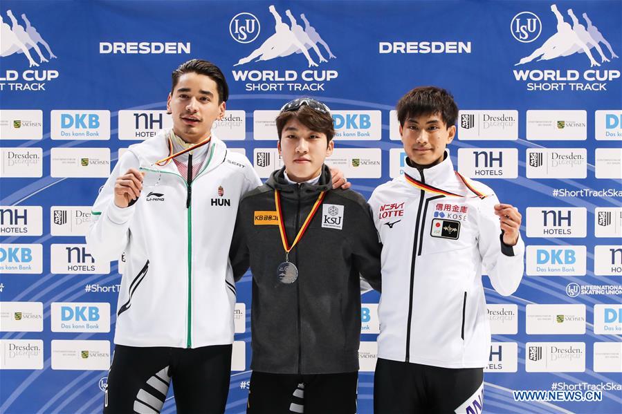 (SP)GERMANY-DRESDEN-ISU WORLD CUP