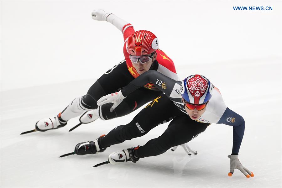 (SP)THE NETHERLANDS-DORDRECHT-ISU WORLD CUP-SHORT TRACK