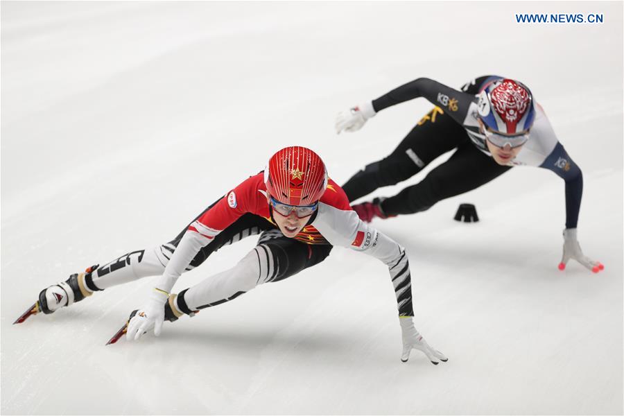 (SP)THE NETHERLANDS-DORDRECHT-ISU WORLD CUP-SHORT TRACK