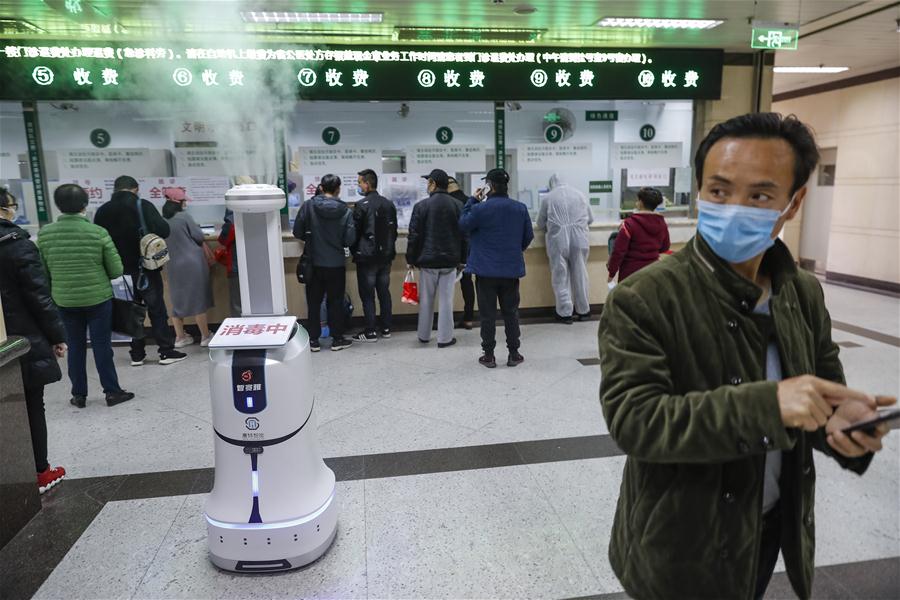 CHINA-WUHAN-INTELLIGENT ROBOT-DISINFECTION (CN)