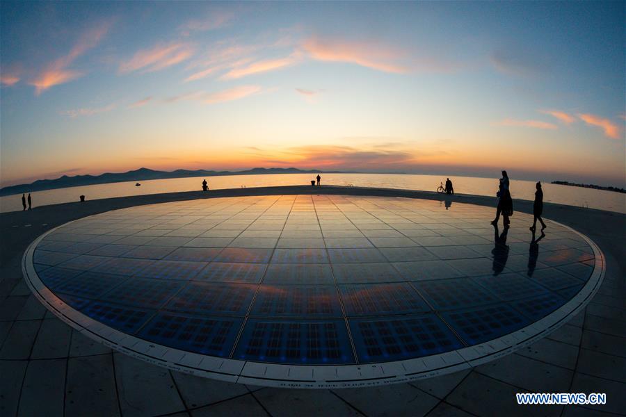 CROATIA-ZADAR-SUNSET