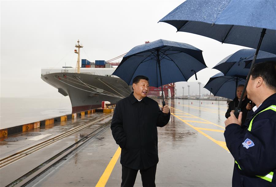 CHINA-ZHEJIANG-XI JINPING-INSPECTION (CN)