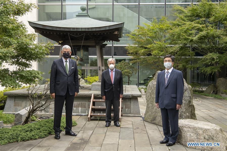 UN-PEACE BELL CEREMONY-INTERNATIONAL DAY OF PEACE