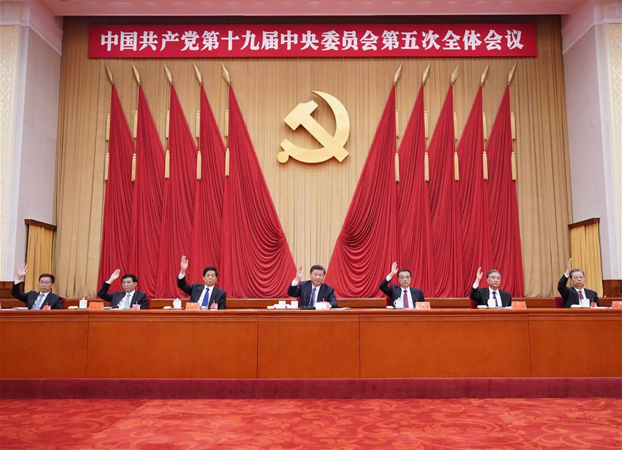 CHINA-BEIJING-19TH CPC CENTRAL COMMITTEE-5TH PLENARY SESSION (CN)