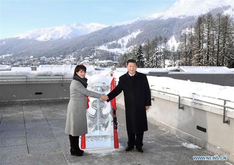 SWITZERLAND-CHINA-XI JINPING-DORIS LEUTHARD-YEAR OF TOURISM