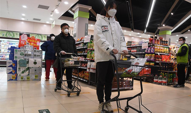 Beijing gives 10 suggestions to public as more people shop in supermarkets