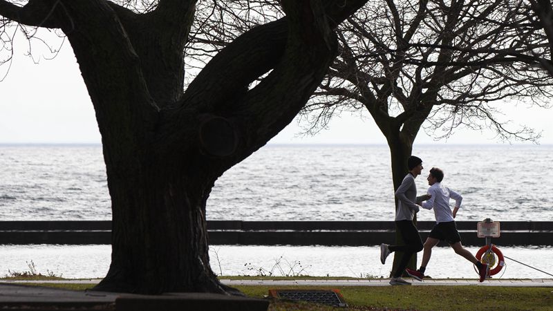 Toronto's temperatures reach 18 degrees Celsius